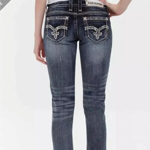 Rock Revival July Cuffed Skinny Size 26x29